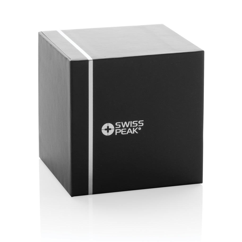 Swiss Peak RCS recycled aluminium 3W bass speaker