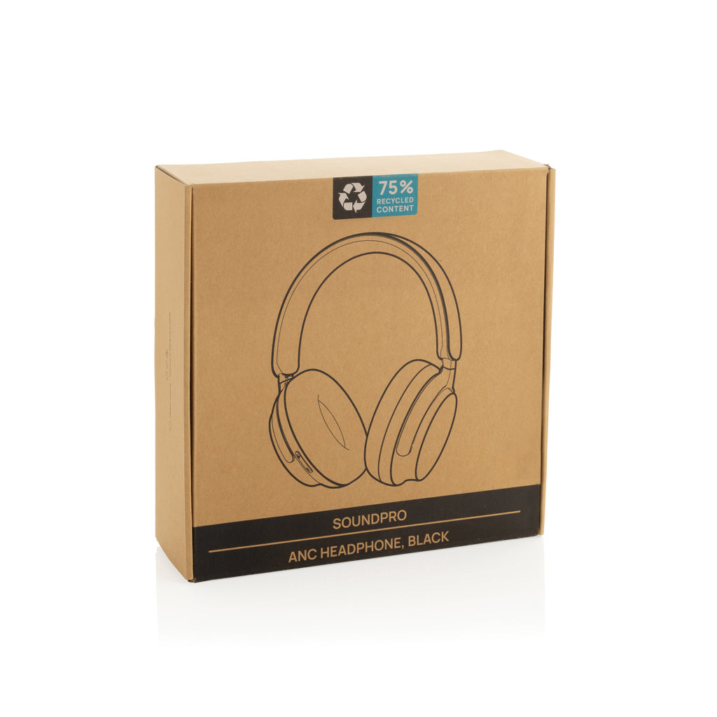 Soundpro RCS recycled plastic ANC headphone