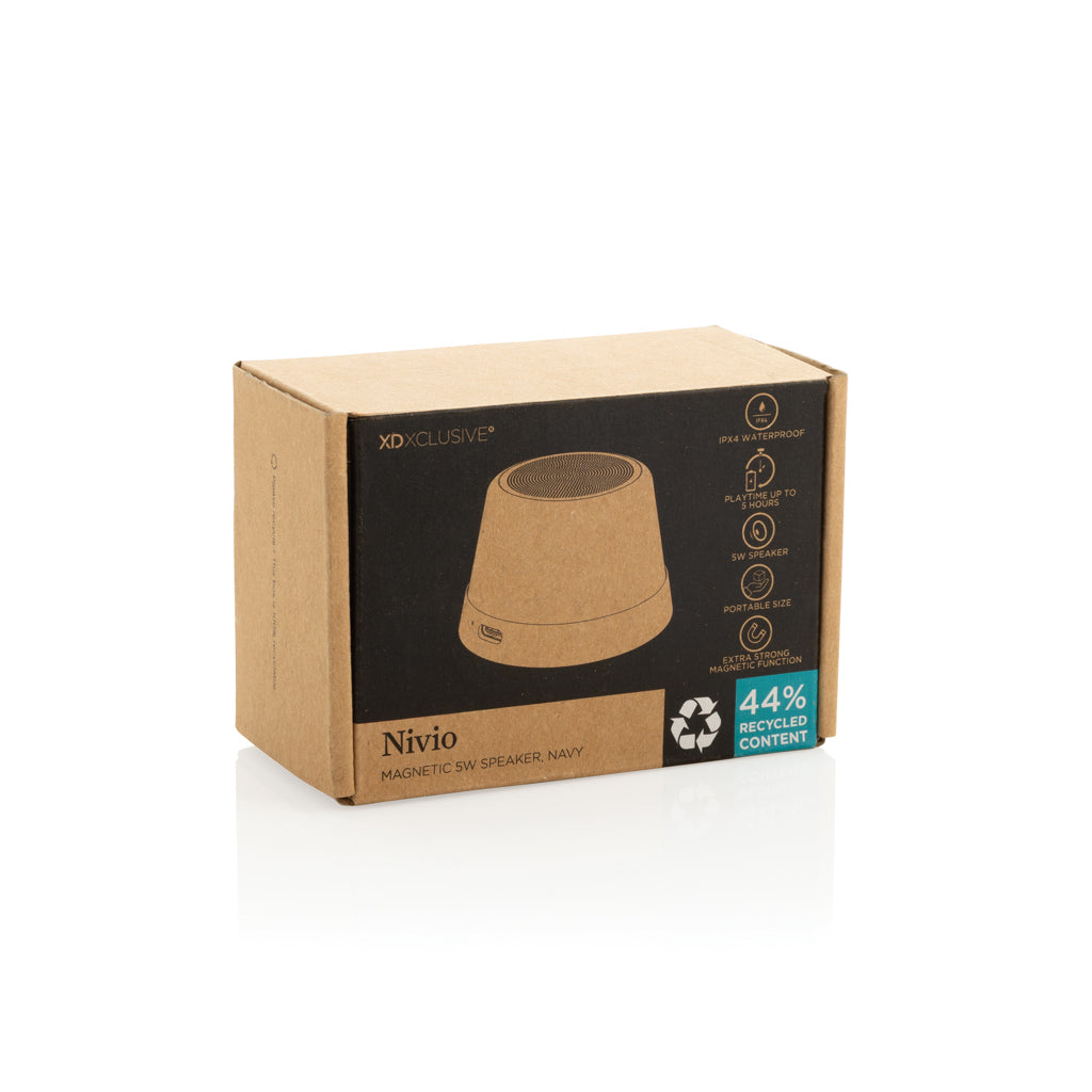 Nivio RCS recycled aluminum magnetic 5W Speaker