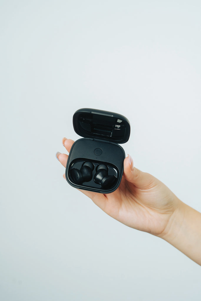 Lakewood RCS recycled and repairable wireless earbuds