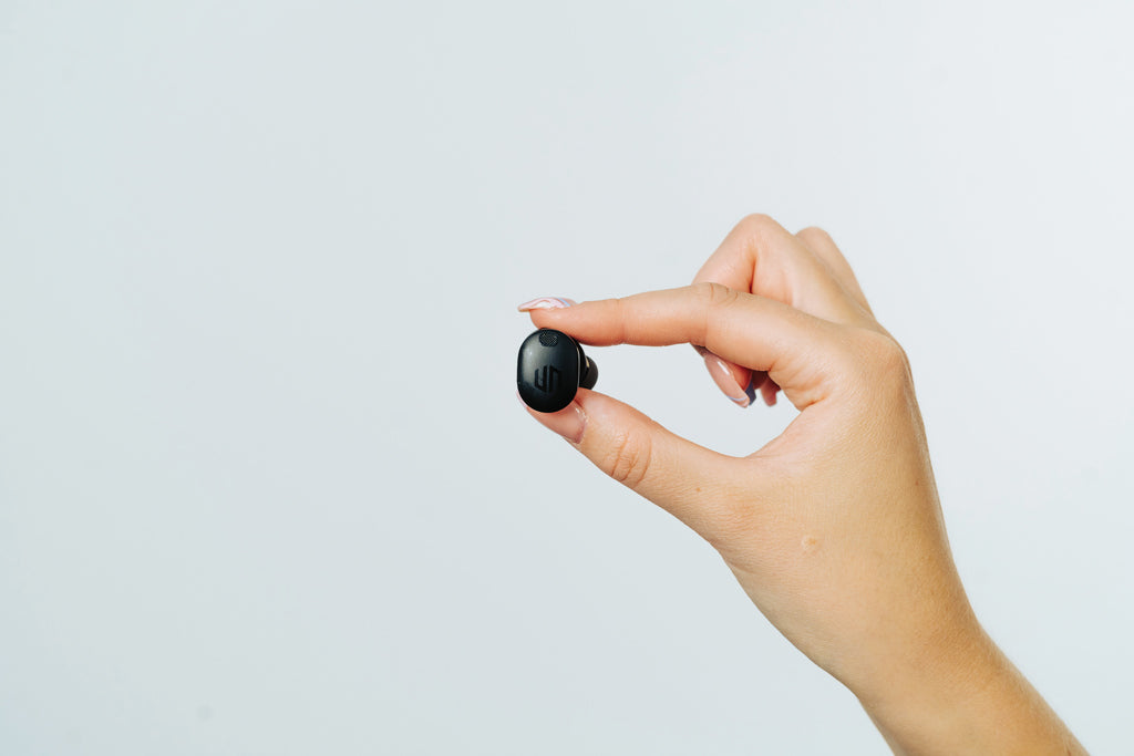 Lakewood RCS recycled and repairable wireless earbuds