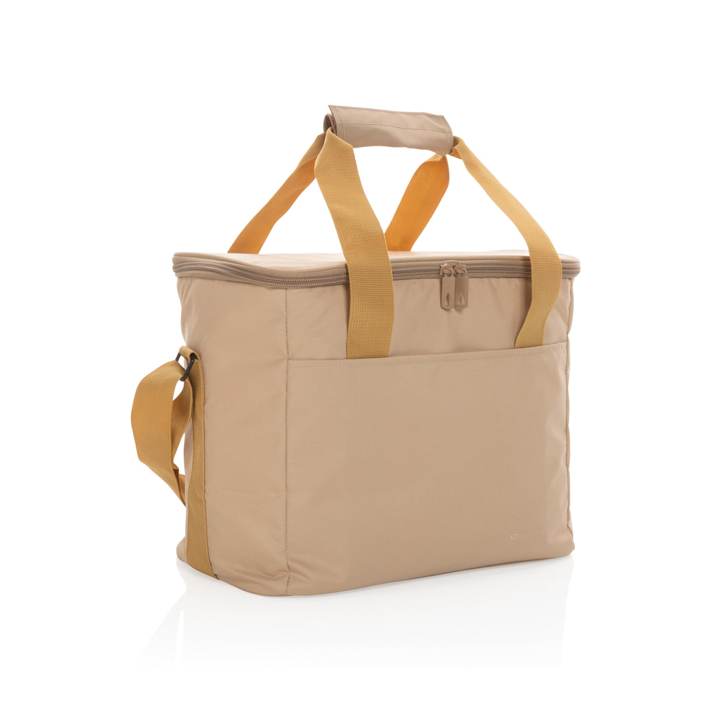 Impact AWARE™ large cooler bag - beige, rPET,Polyethylene vinyl acetate