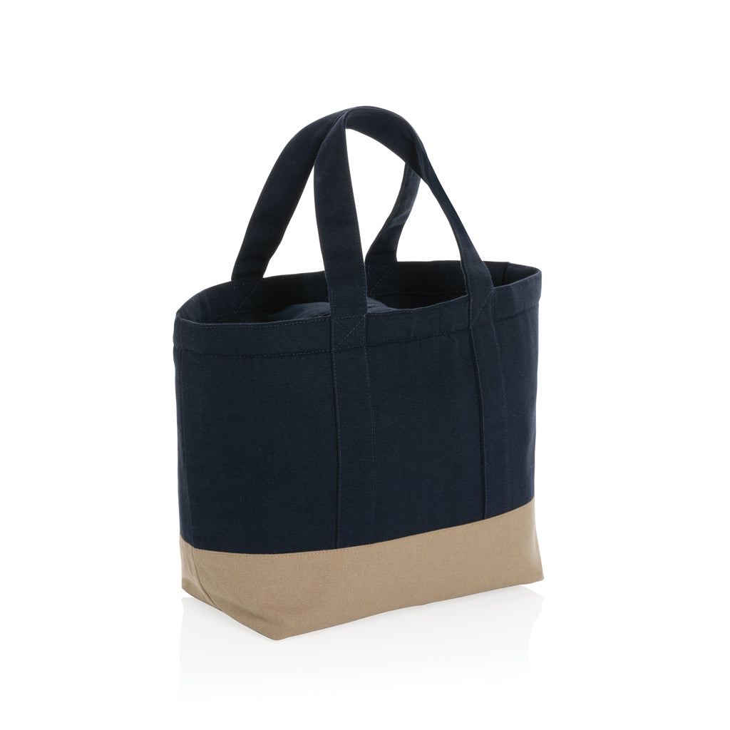 Impact Aware™ 285 gsm rcanvas cooler bag undyed - navy, Recycled Canvas
