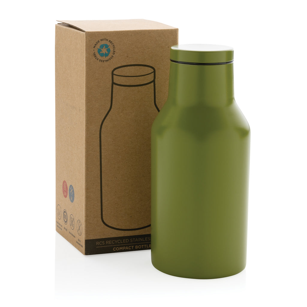 RCS Recycled stainless steel compact bottle