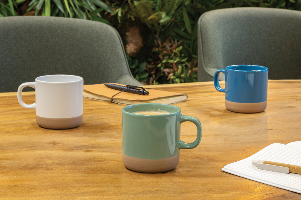 Glazed ceramic mug 360ml