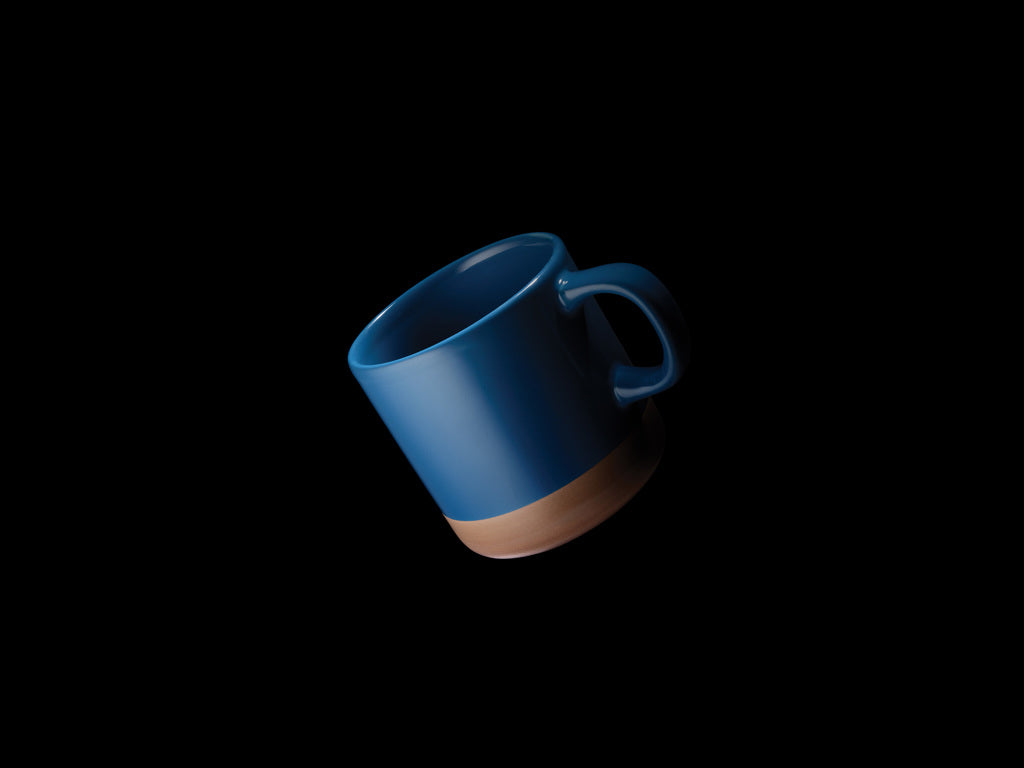 Glazed ceramic mug 360ml