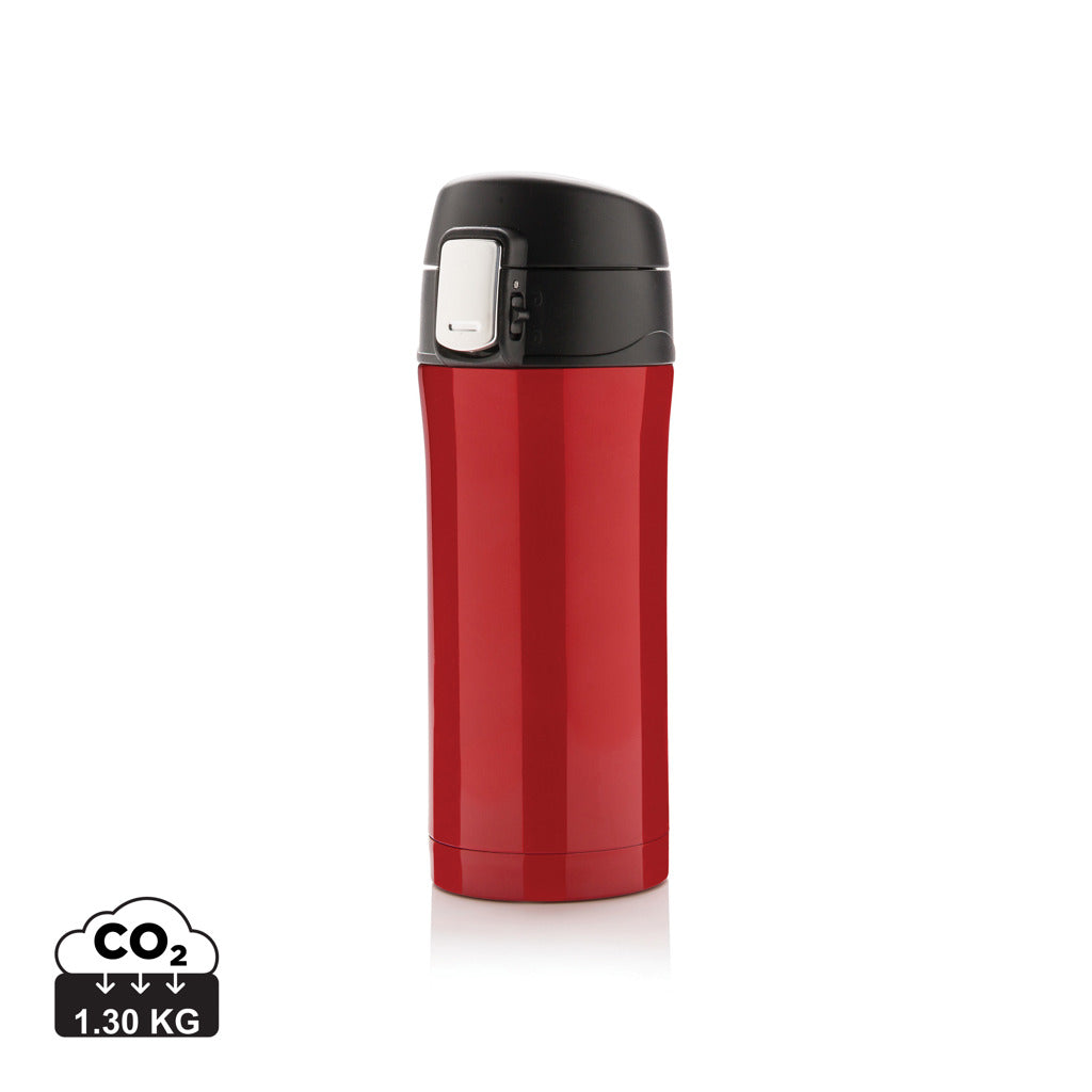 RCS Recycled stainless steel easy lock vacuum mug