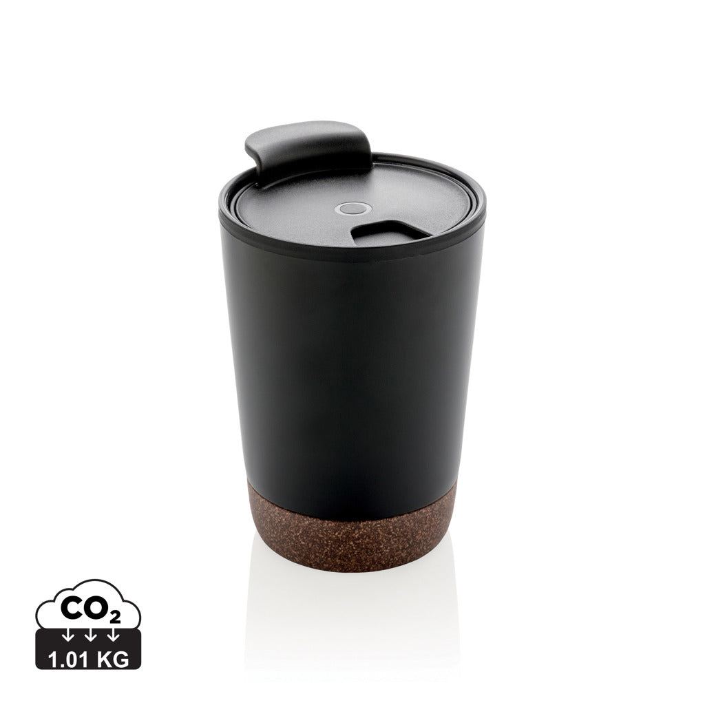 RCS Recycled stainless steel cork coffee tumbler