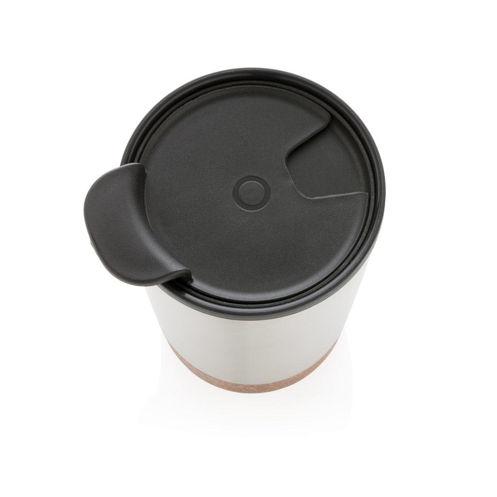 RCS Recycled stainless steel cork coffee tumbler