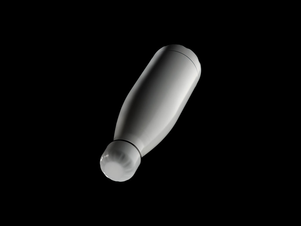 Solid colour vacuum stainless steel bottle 500 ml