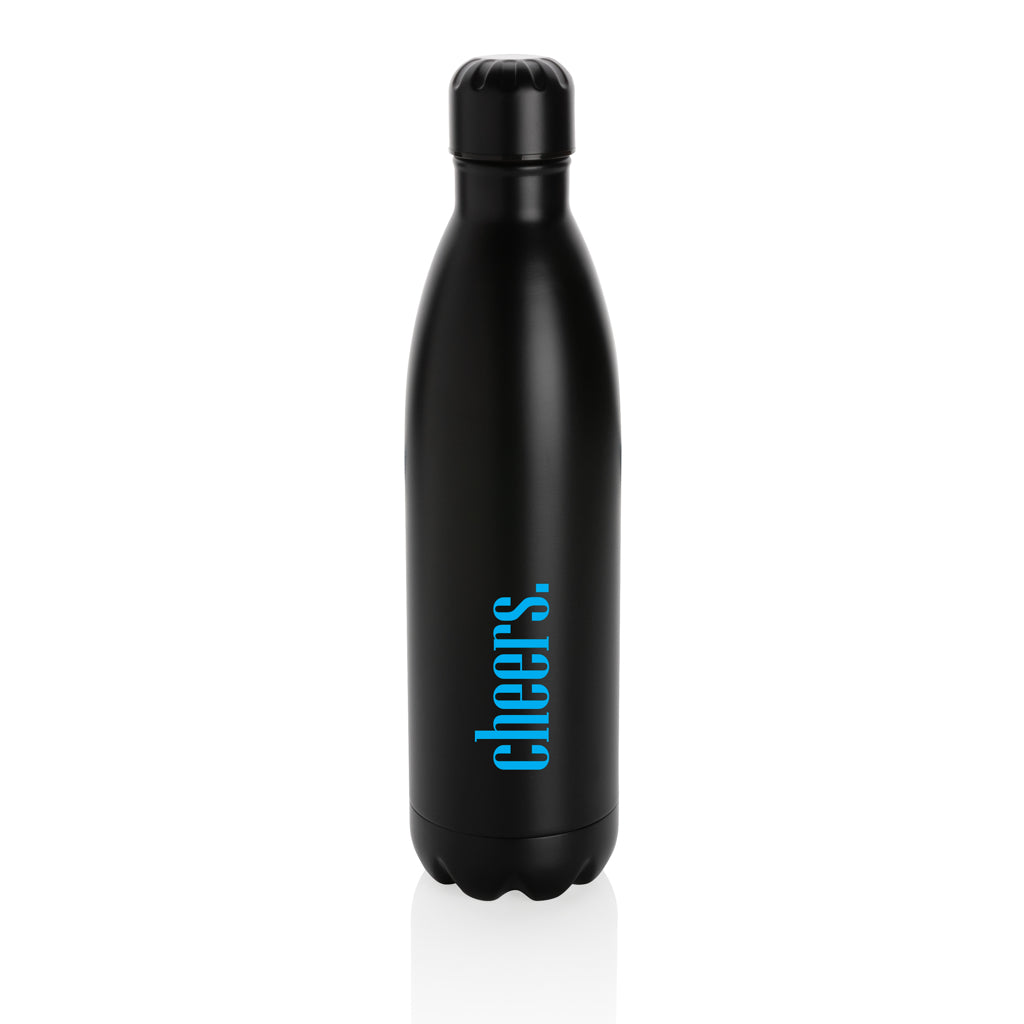 Solid colour vacuum stainless steel bottle 750ml