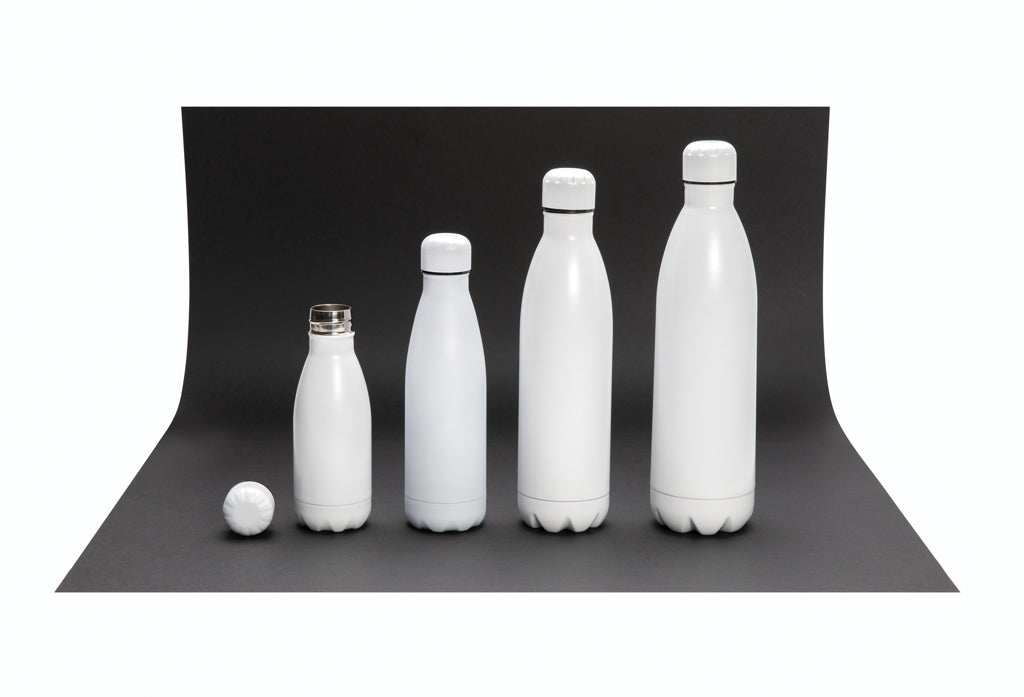 Solid colour vacuum stainless steel bottle 750ml