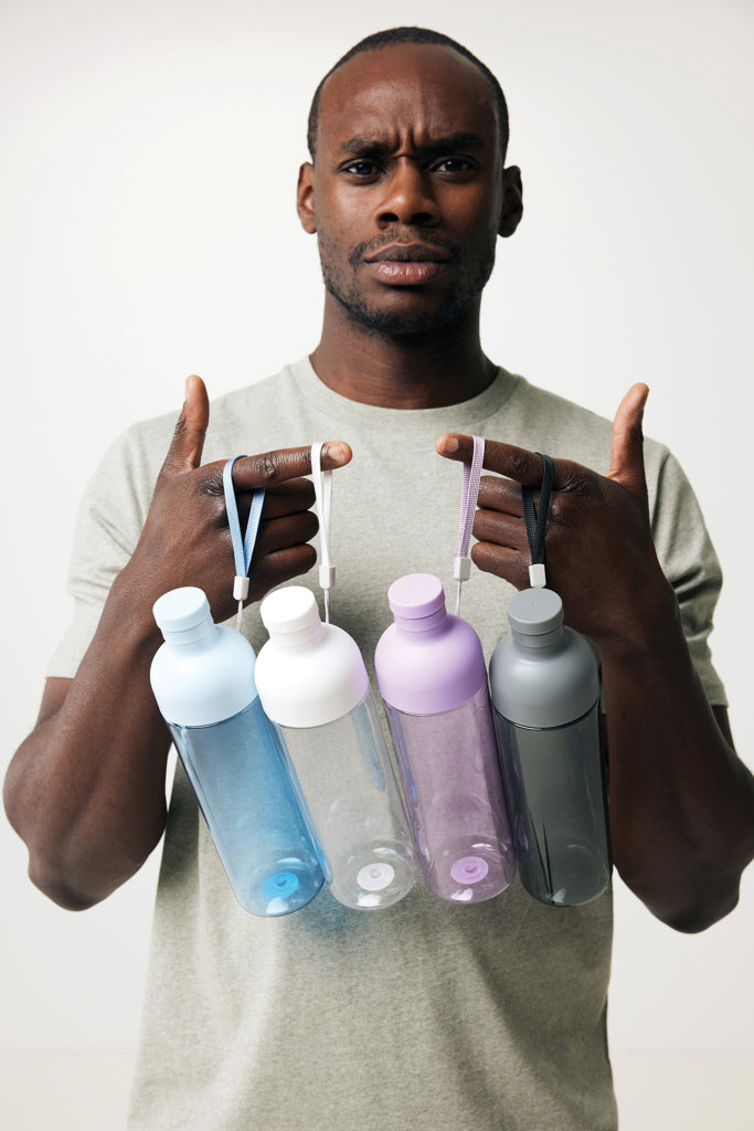 Impact RCS recycled PET leakproof water bottle 600ml