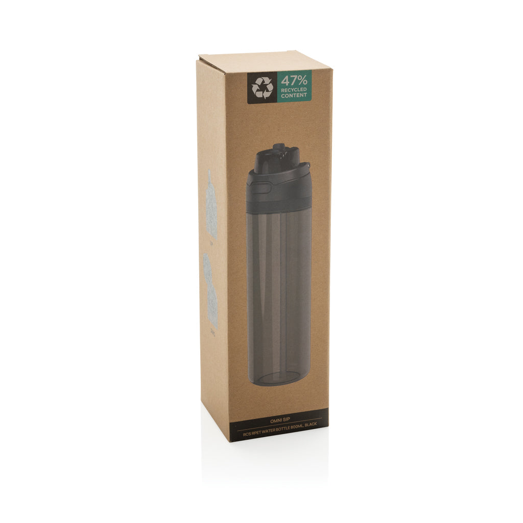 Omni sip RCS RPET water bottle 800ML
