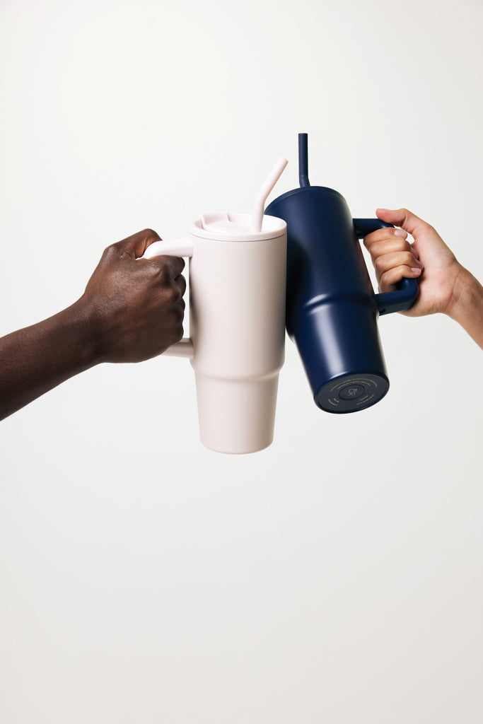 Embrace deluxe RCS recycled stainless steel tumbler 900ml