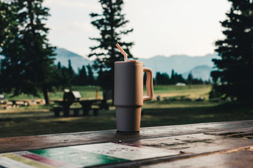 Embrace deluxe RCS recycled stainless steel tumbler 900ml