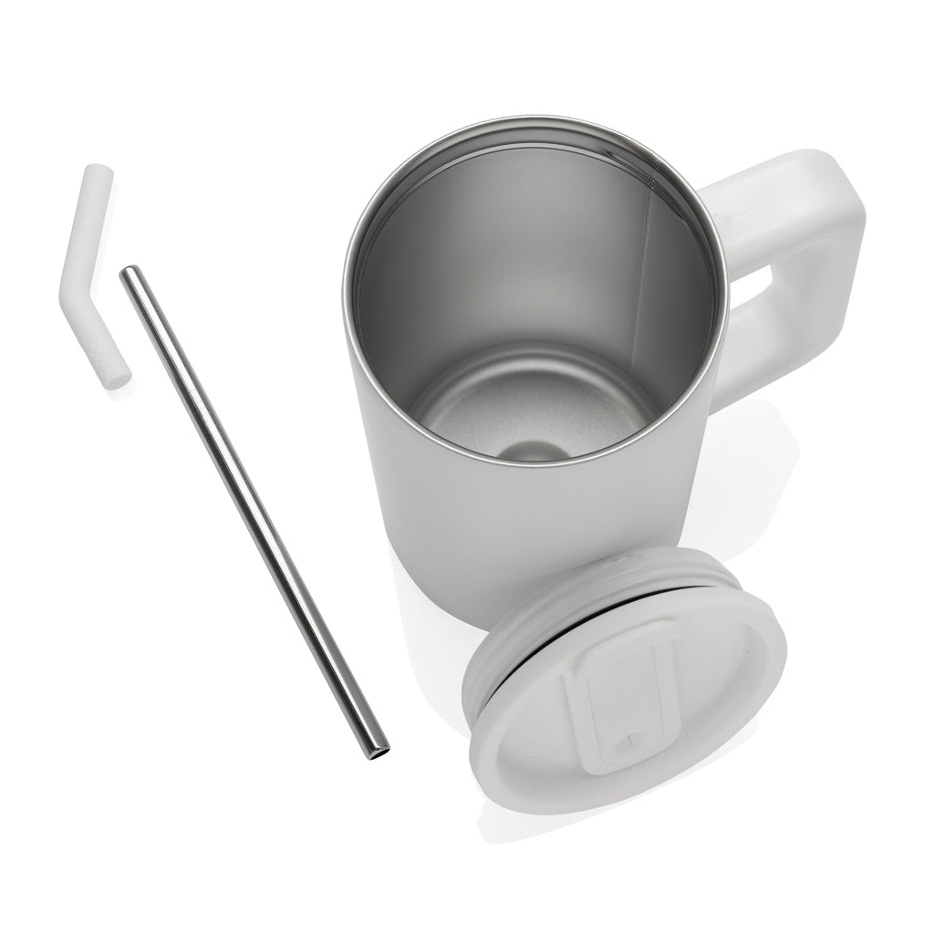 Cube RCS certified recycled steel mug 800ml
