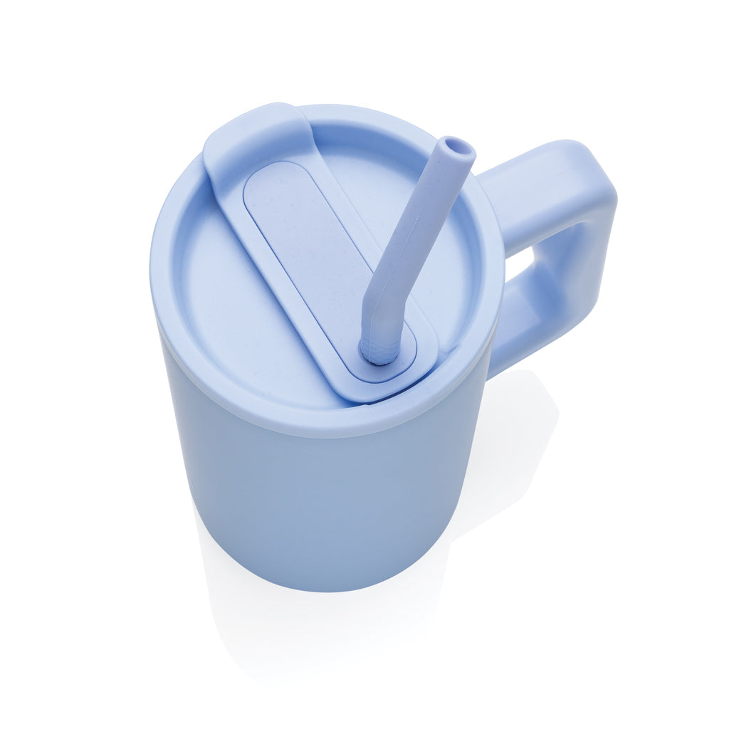 Cube RCS certified recycled steel mug 800ml