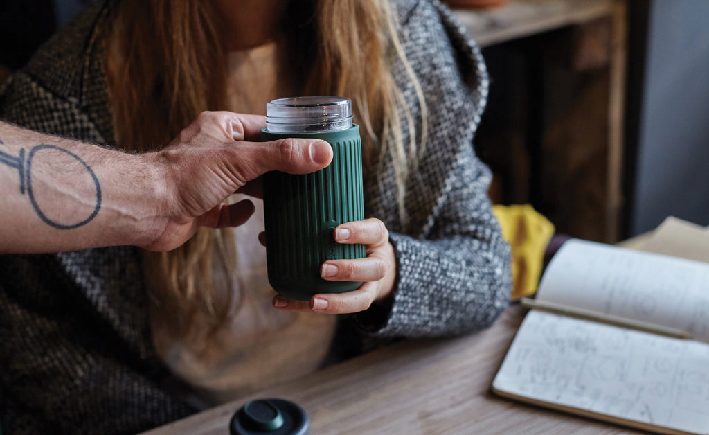 Black+Blum Glass Travel Cup 340ML
