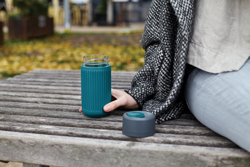 Black+Blum Glass Travel Cup 340ML