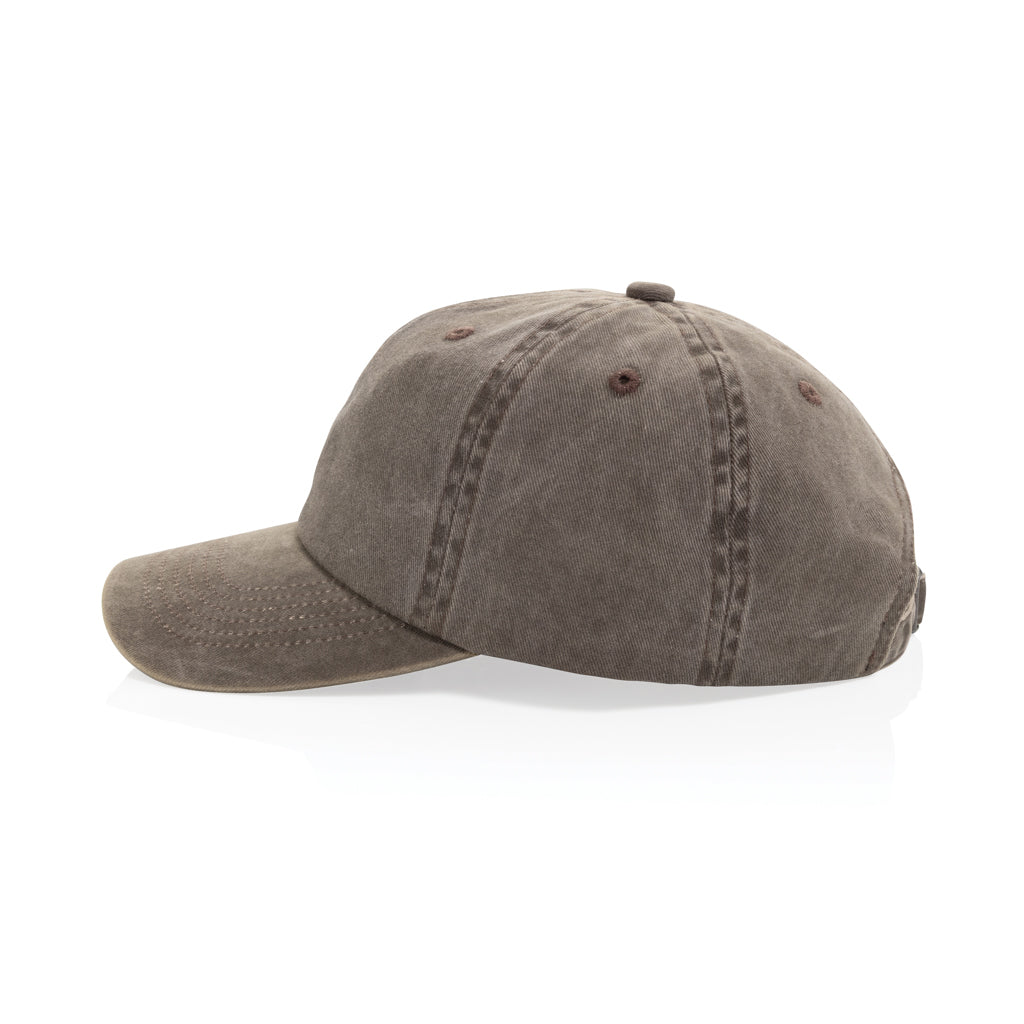 BEAU AWARE™ Washed 6 panel 270gsm cotton twill cap