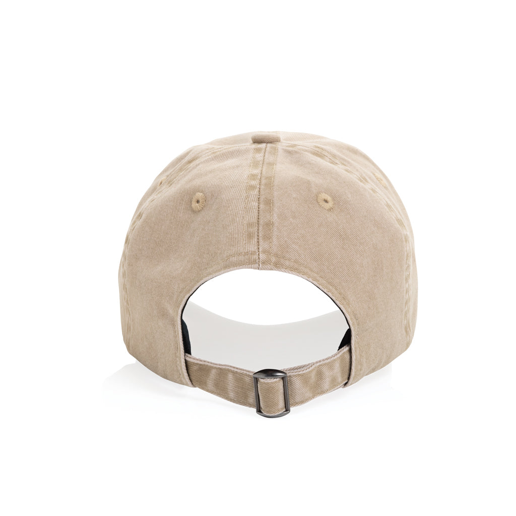 BEAU AWARE™ Washed 6 panel 270gsm cotton twill cap
