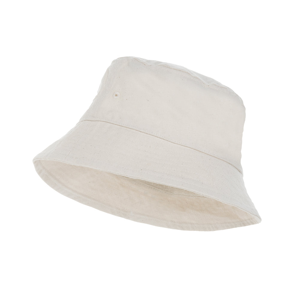 Impact Aware™ 285 gsm rcanvas one size bucket hat undyed - off white, Recycled Canvas