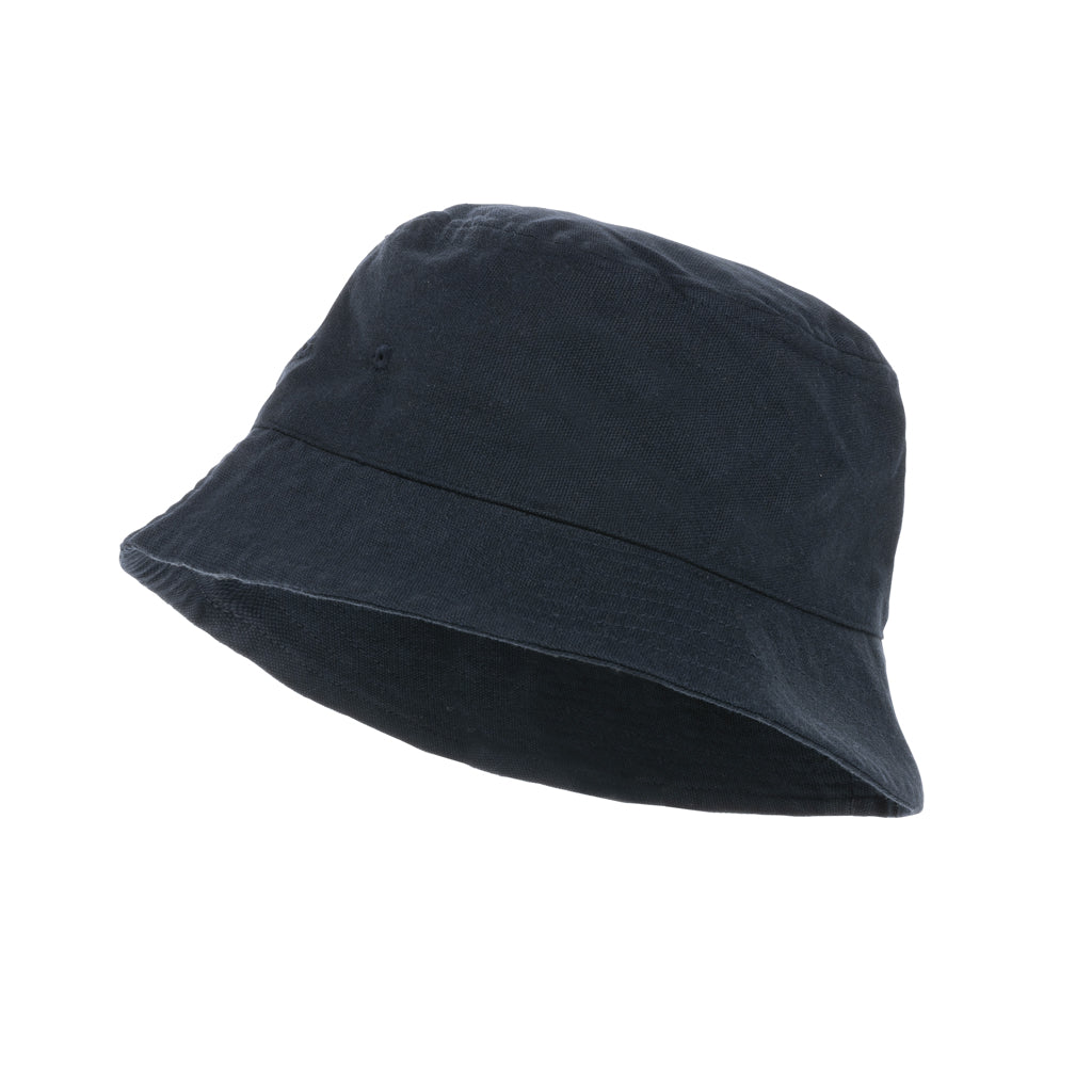 Impact Aware™ 285 gsm rcanvas one size bucket hat undyed - navy, Recycled Canvas