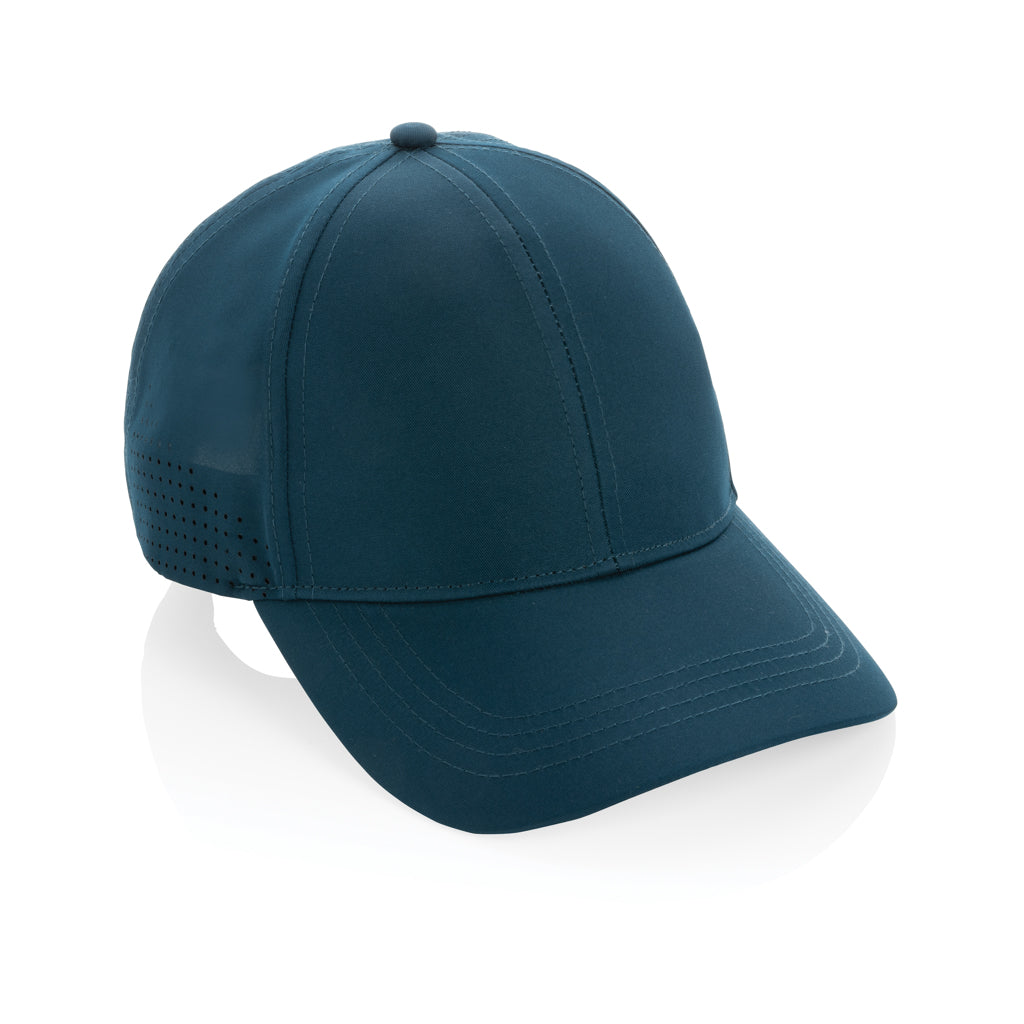 Impact AWARE™ RPET 6 panel sports cap - navy, rPET