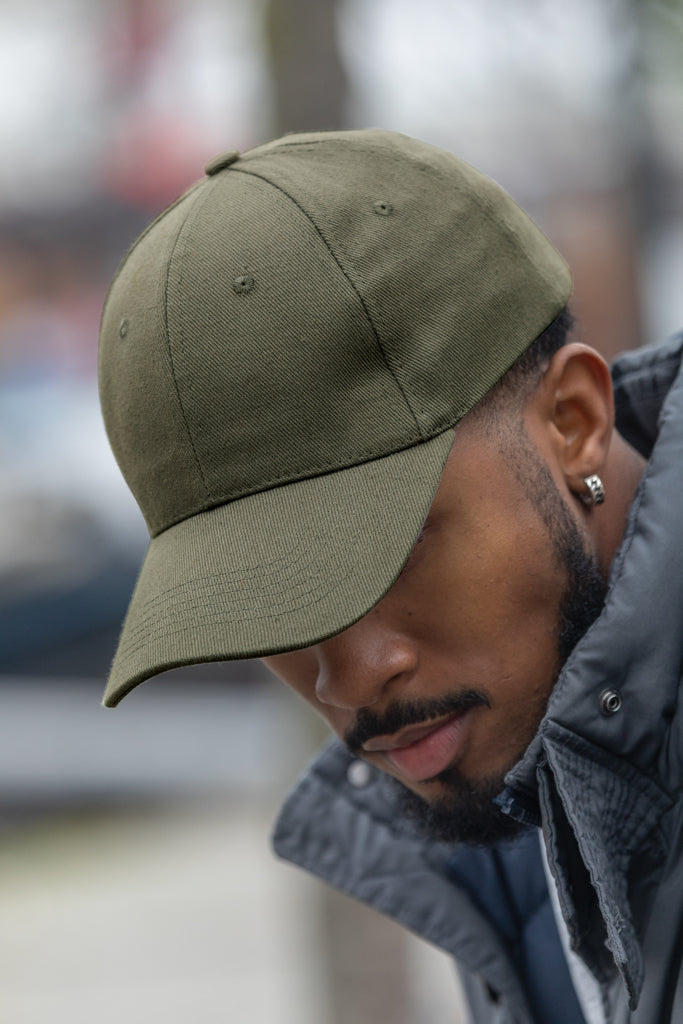 Impact 6 panel 280gr Recycled cotton cap with AWARE™ tracer
