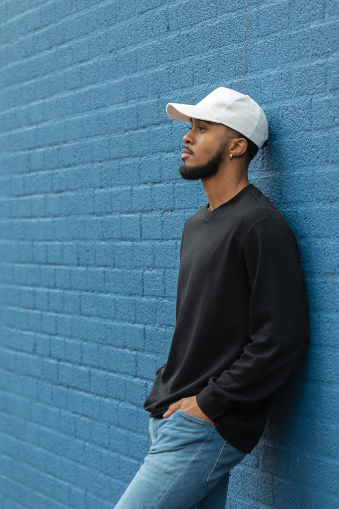 Impact 5panel 280gr Recycled cotton cap with AWARE™ tracer