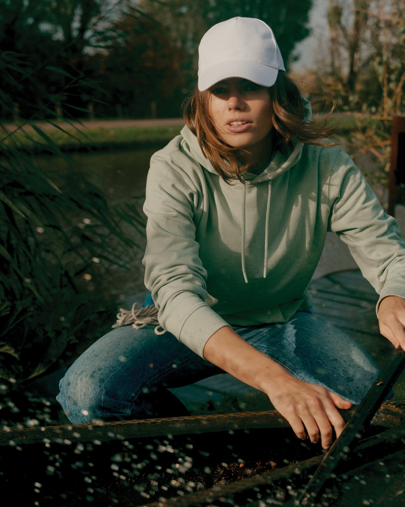 Impact 5panel 280gr Recycled cotton cap with AWARE™ tracer