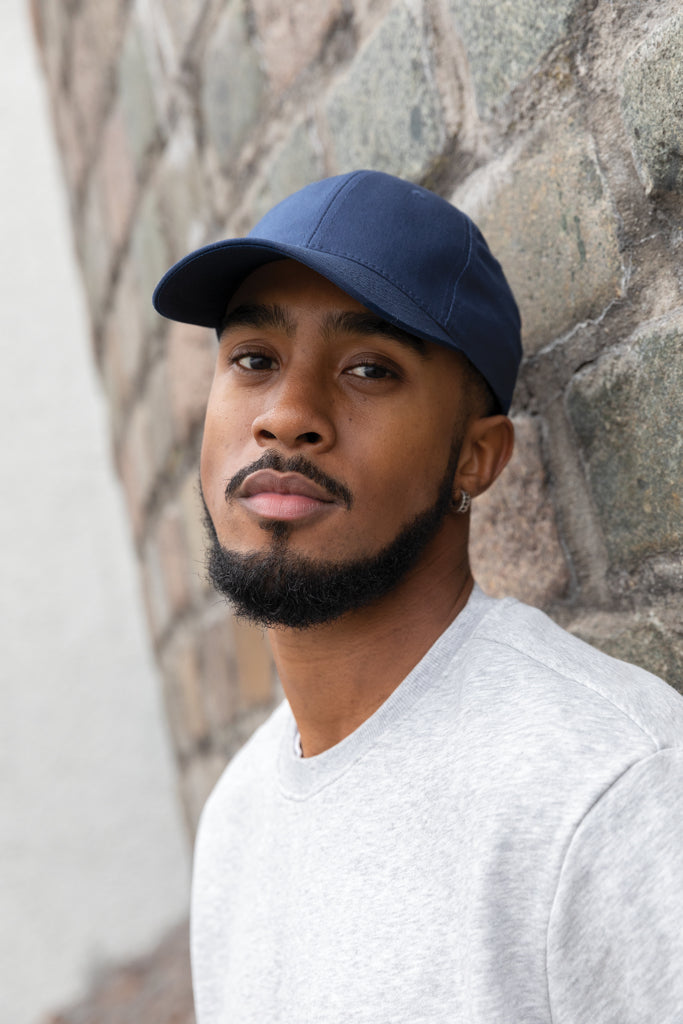 Impact 6 panel 190gr Recycled cotton cap with AWARE™ tracer