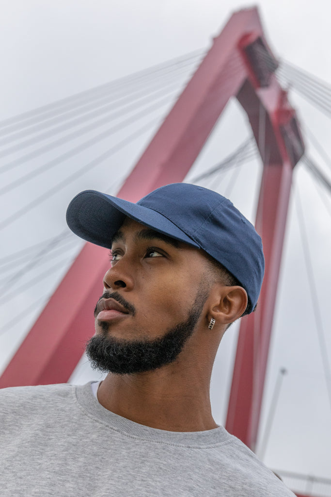 Impact 6 panel 190gr Recycled cotton cap with AWARE™ tracer