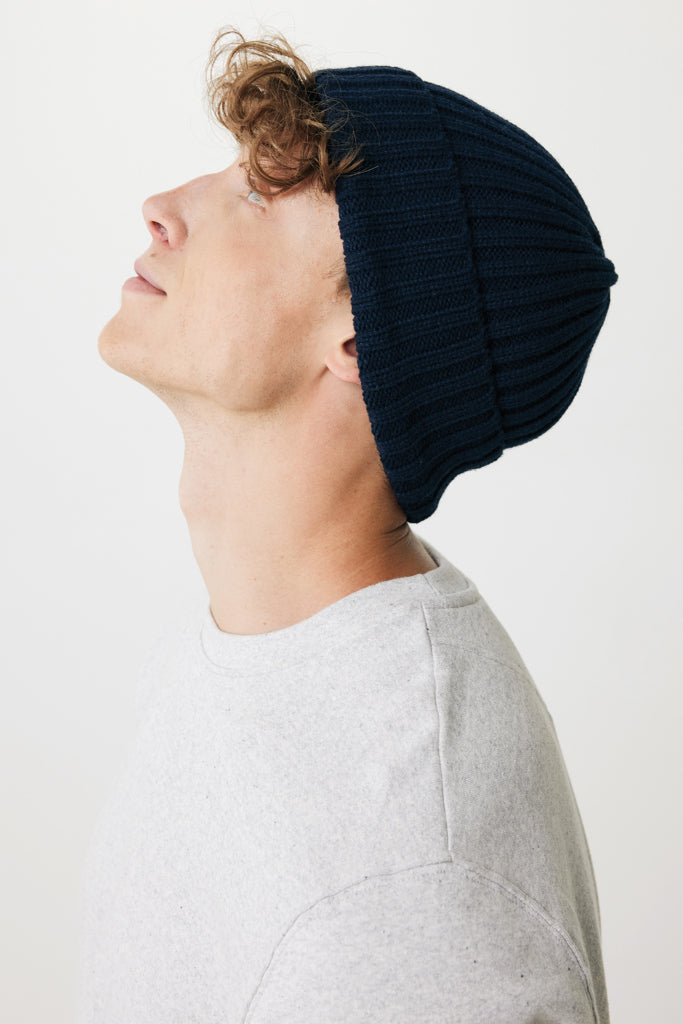Kennedi AWARE™ Polylana® beanie with large rib