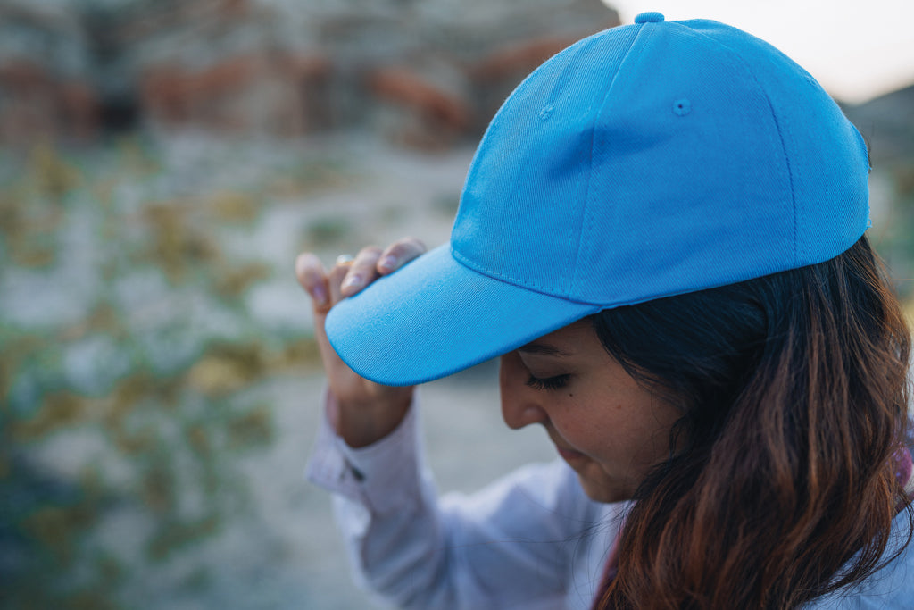 Impact 6 panel 280gr Recycled cotton cap with AWARE™ tracer