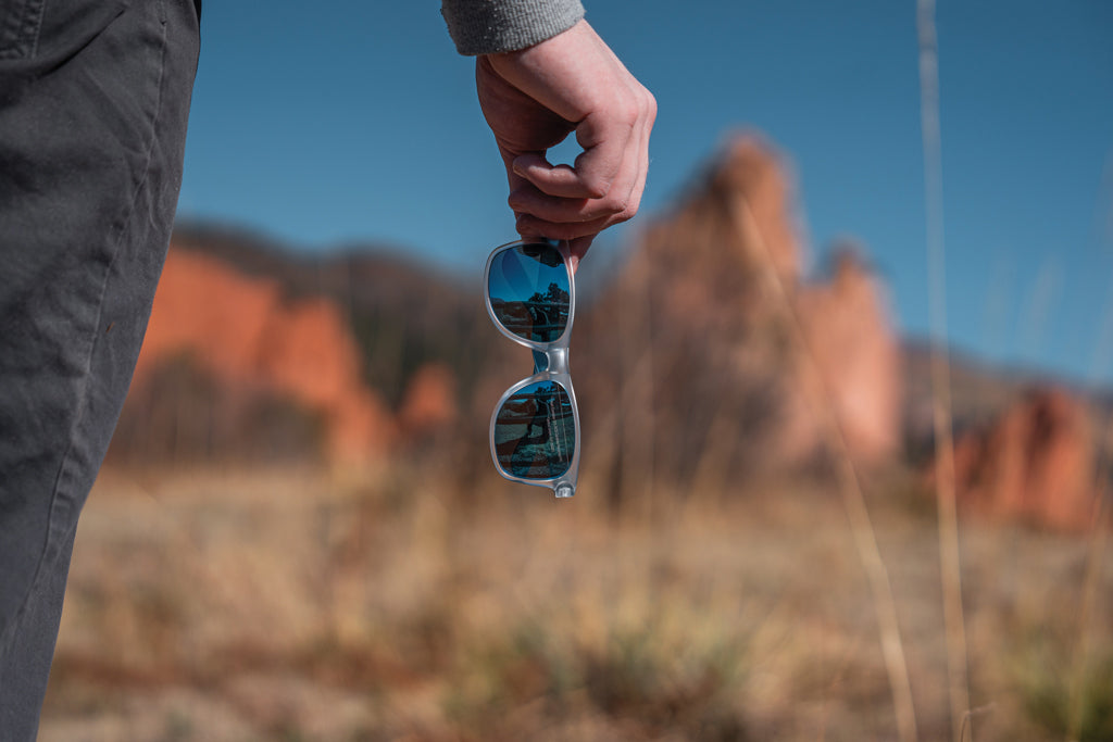 Gleam RCS recycled PC mirror lens sunglasses