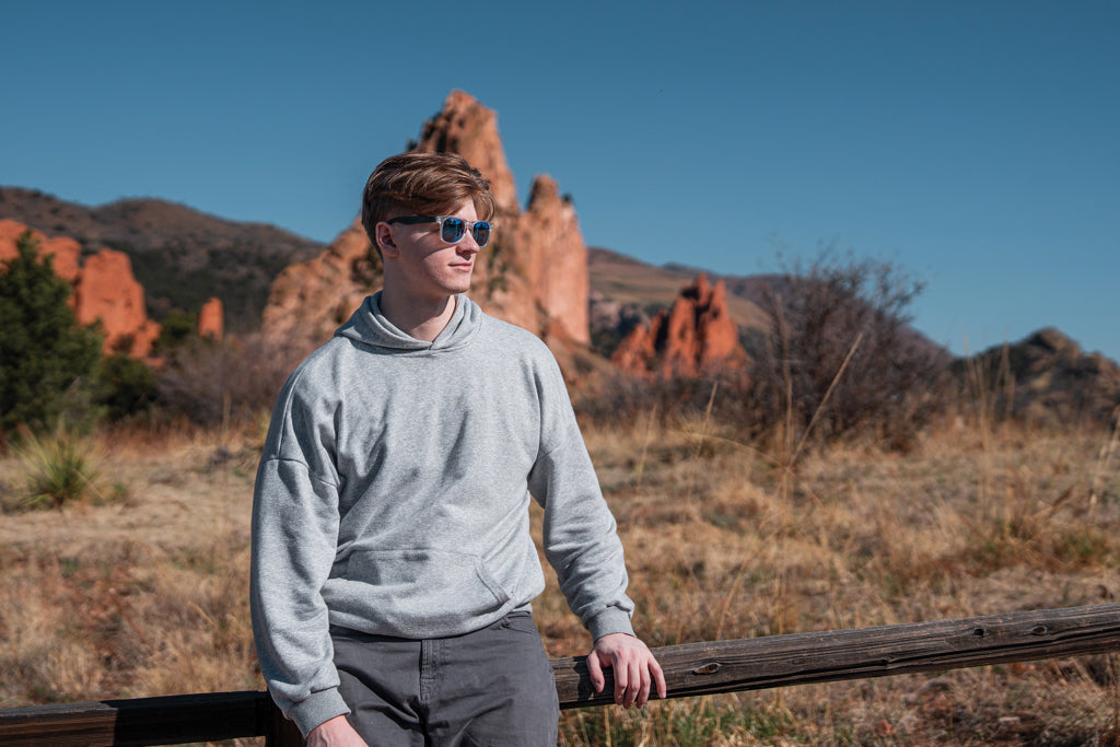 Gleam RCS recycled PC mirror lens sunglasses