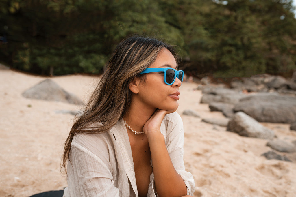 RCS recycled PP plastic sunglasses