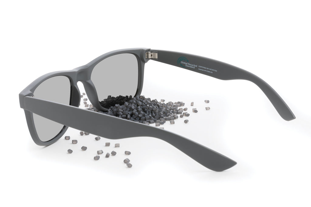 GRS recycled PC plastic sunglasses