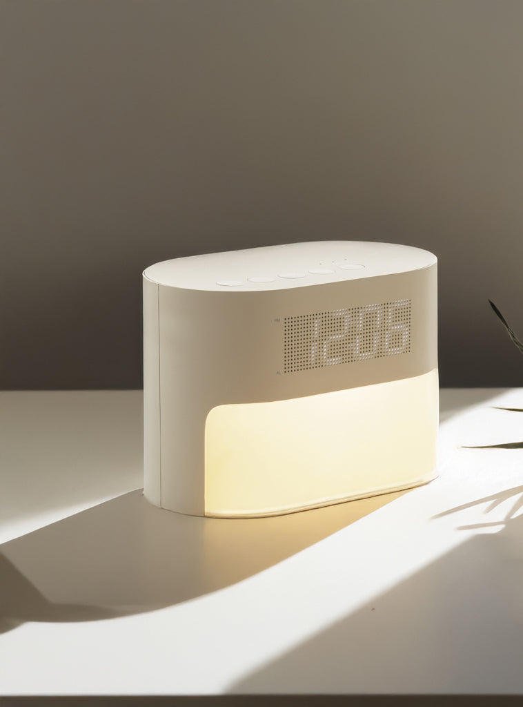 LumaRise RCS reycled plastic white noise alarm clock