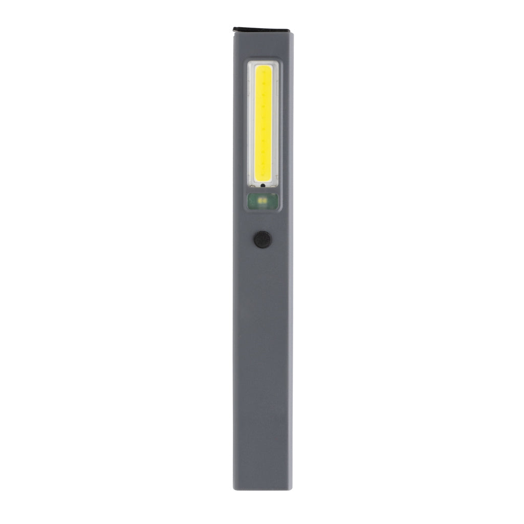 Gear X RCS plastic USB rechargeable inspection light - grey, Recycled ABS