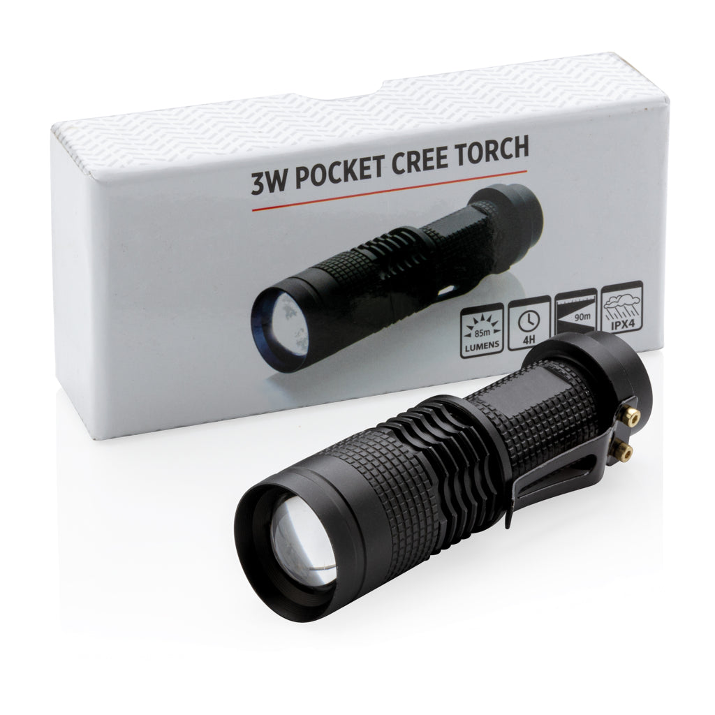 3W pocket CREE torch