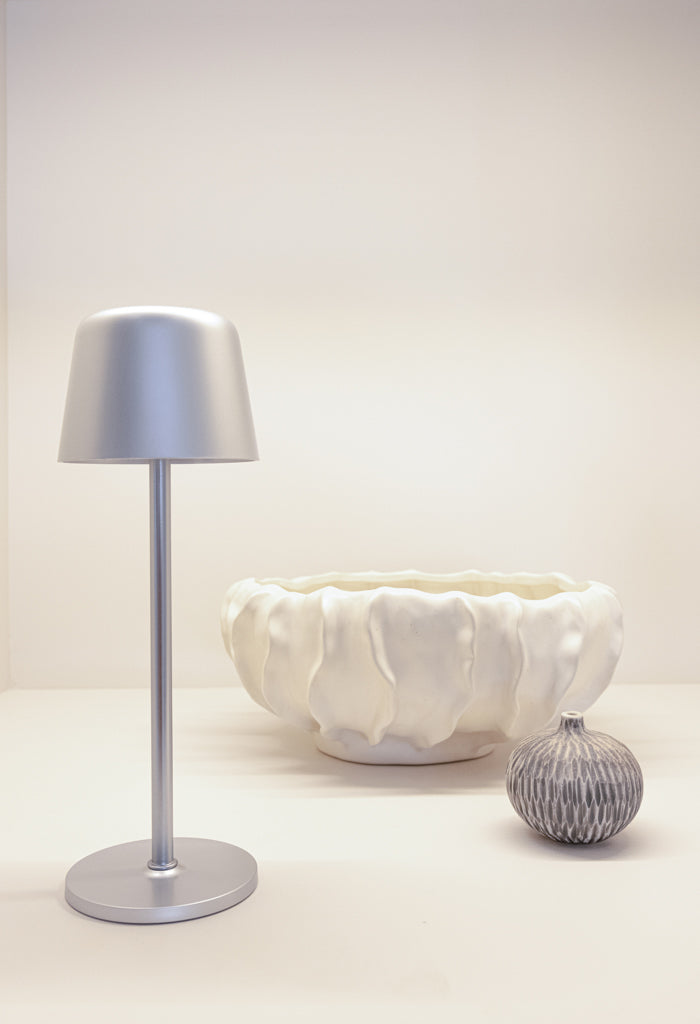 Zenic RCS recycled plastic USB re-chargable table lamp