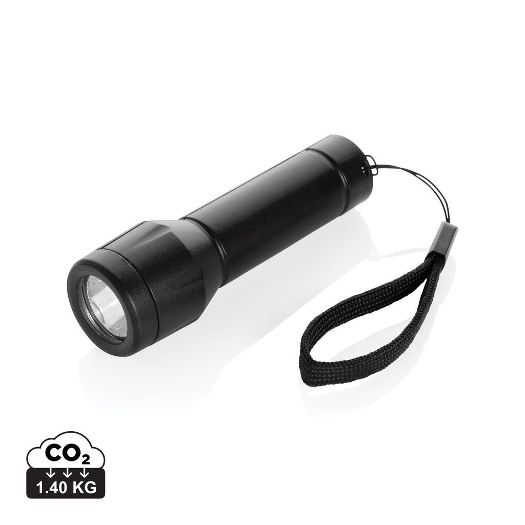 Flara RSC recycled plastic USB-rechargeable torch