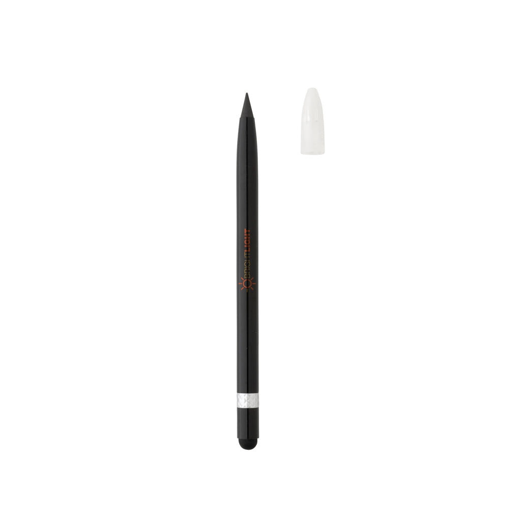 Aluminium inkless pen with eraser