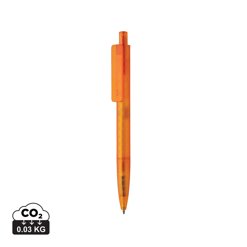 X3 GRS recycled PC plastic pen frosted