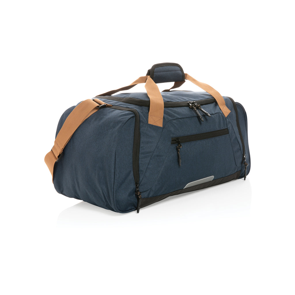 Impact AWARE™ Urban outdoor weekend bag - navy, rPET,rPET