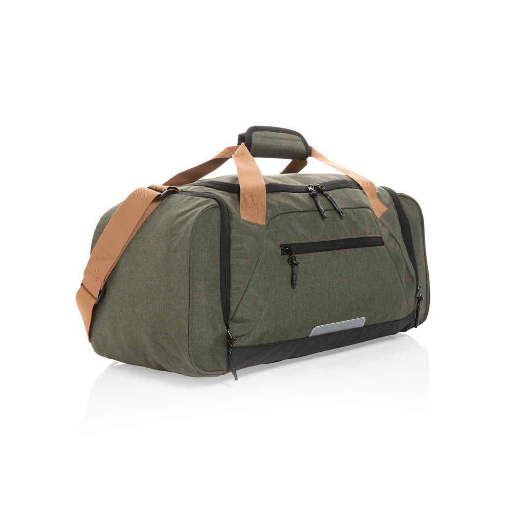 Impact AWARE™ Urban outdoor weekend bag - green, rPET,rPET