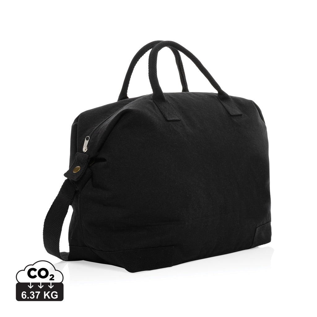 Kezar AWARE™ 500 gsm recycled canvas deluxe weekend bag